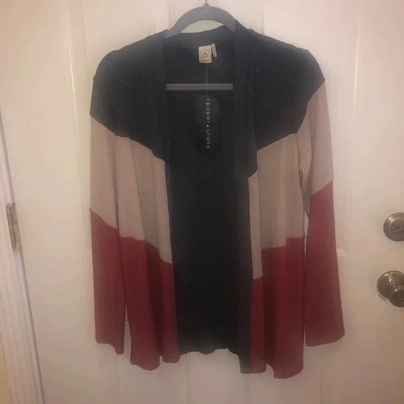 NWT-Paper crane women’s cardigan-sz sm - Picture 1 of 3